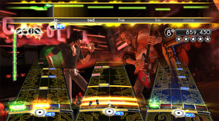 Illustration for article titled When A Real Band Tried Rock Band...